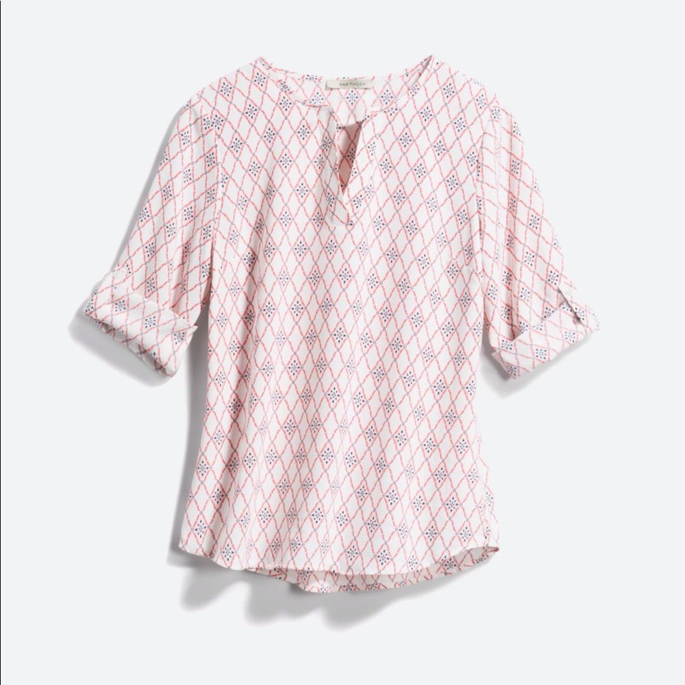 Lg. 41 Hawthorn Ivy Texture Blouse!